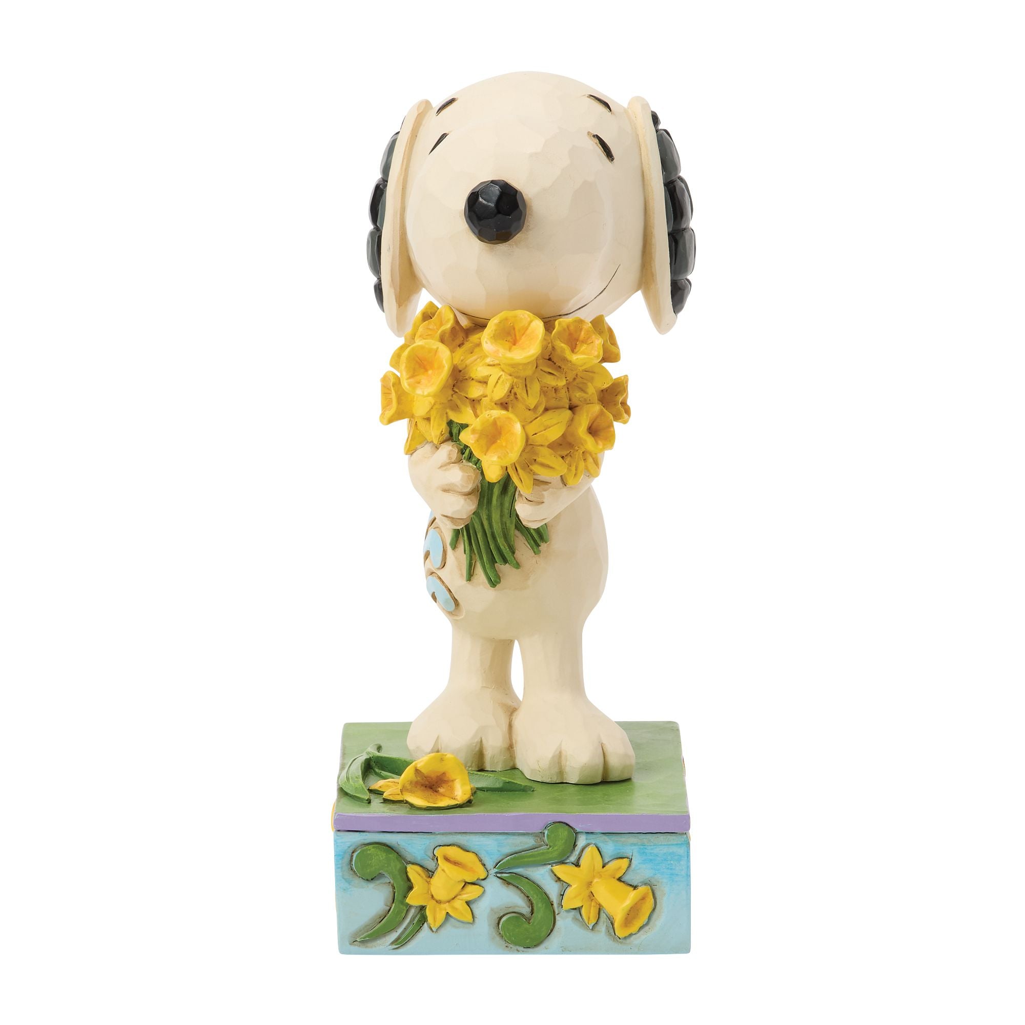 Snoopy with Daffodils – Jim Shore