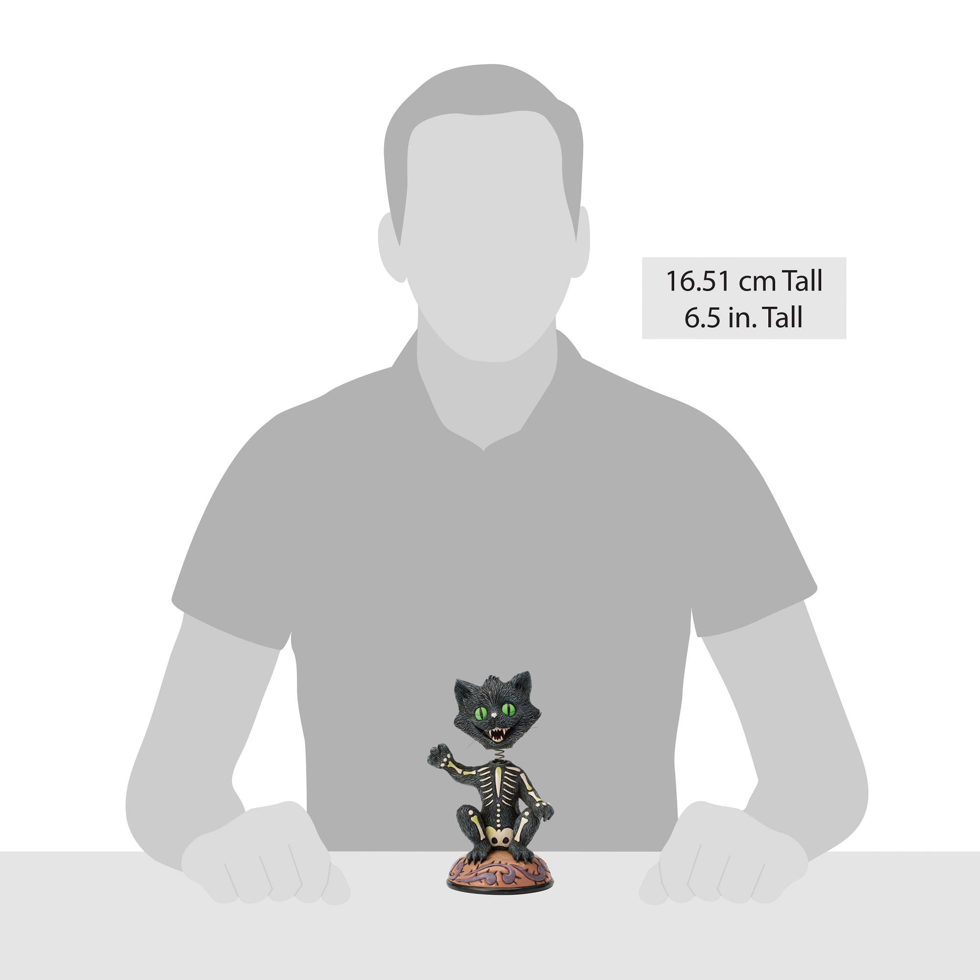 Bobble Head Black Cat Figurine – Jim Shore