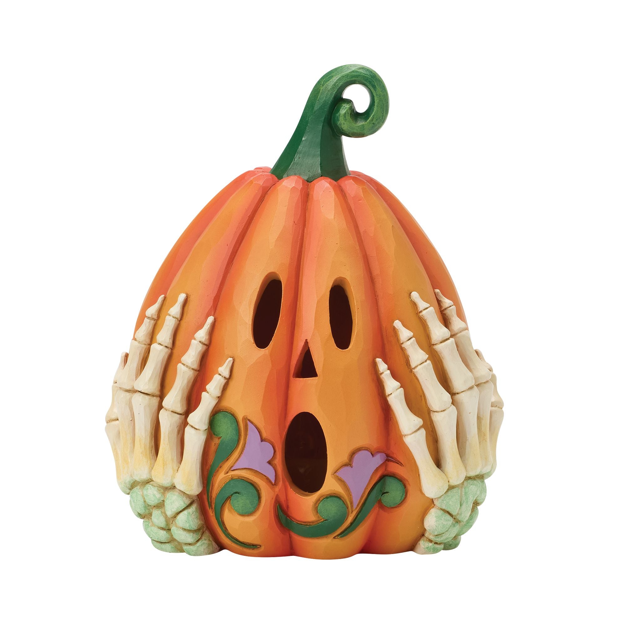 Jack-o-lantern Skeleton LED – Jim Shore