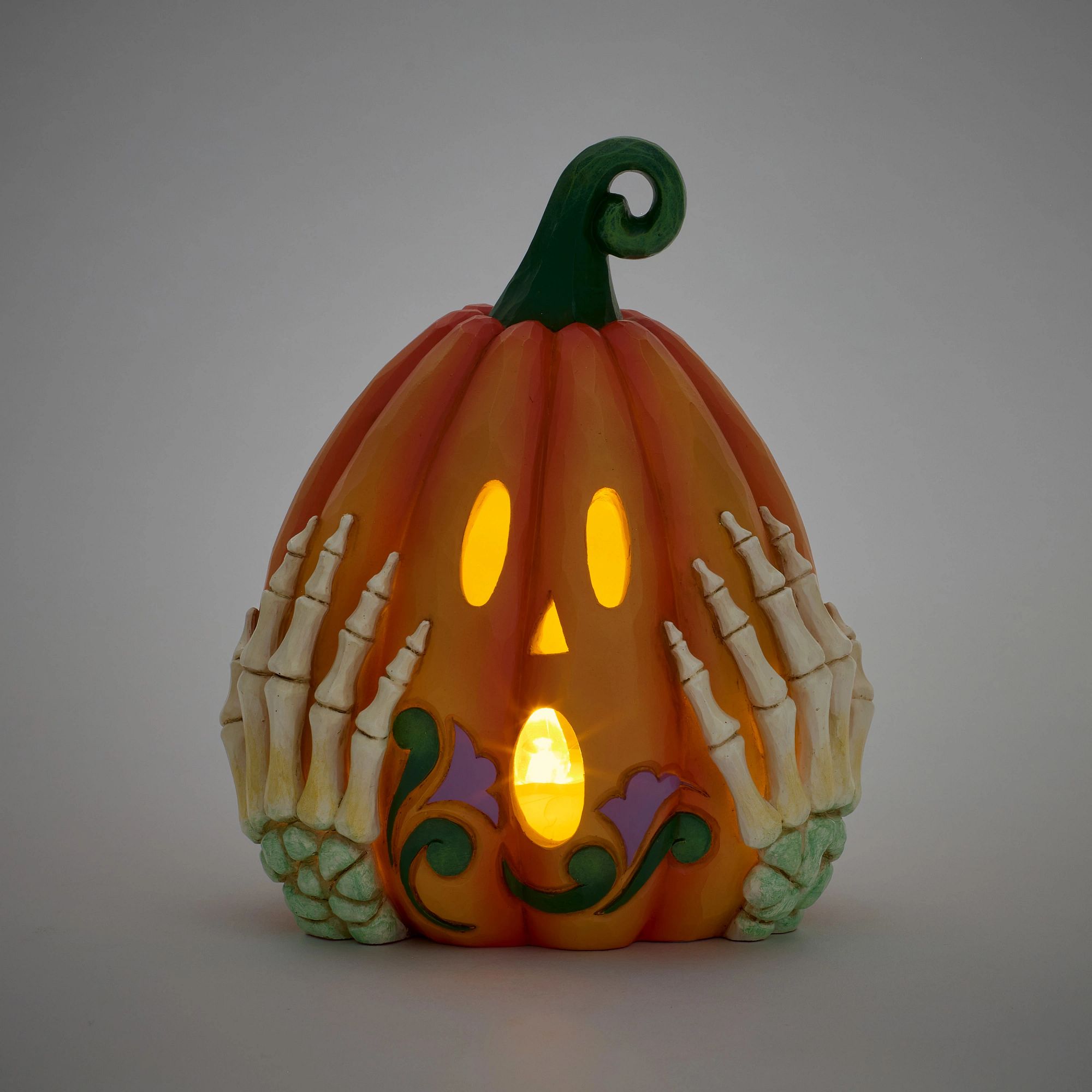 Jack-o-lantern Skeleton LED – Jim Shore