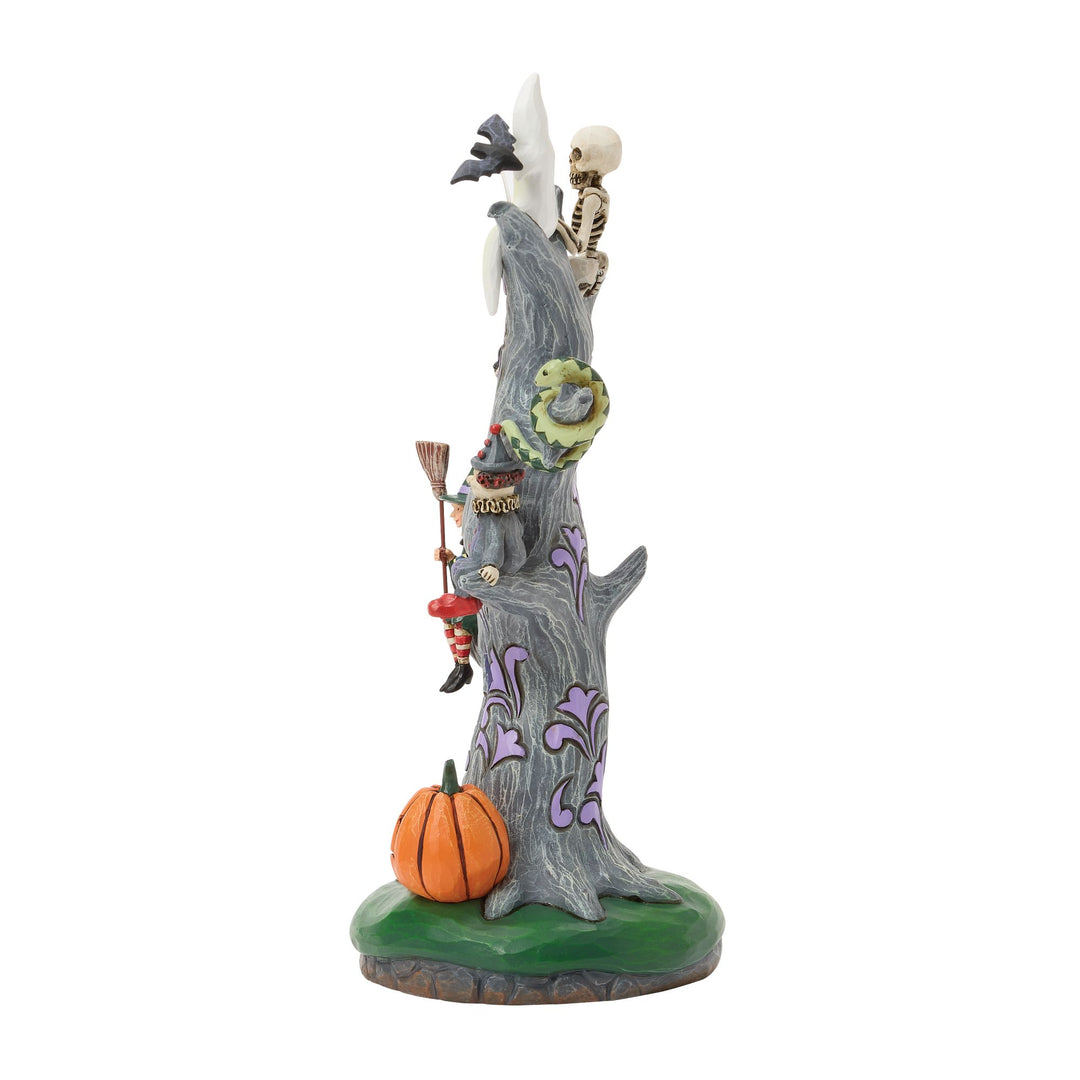 Scary LED Tree Figurine
