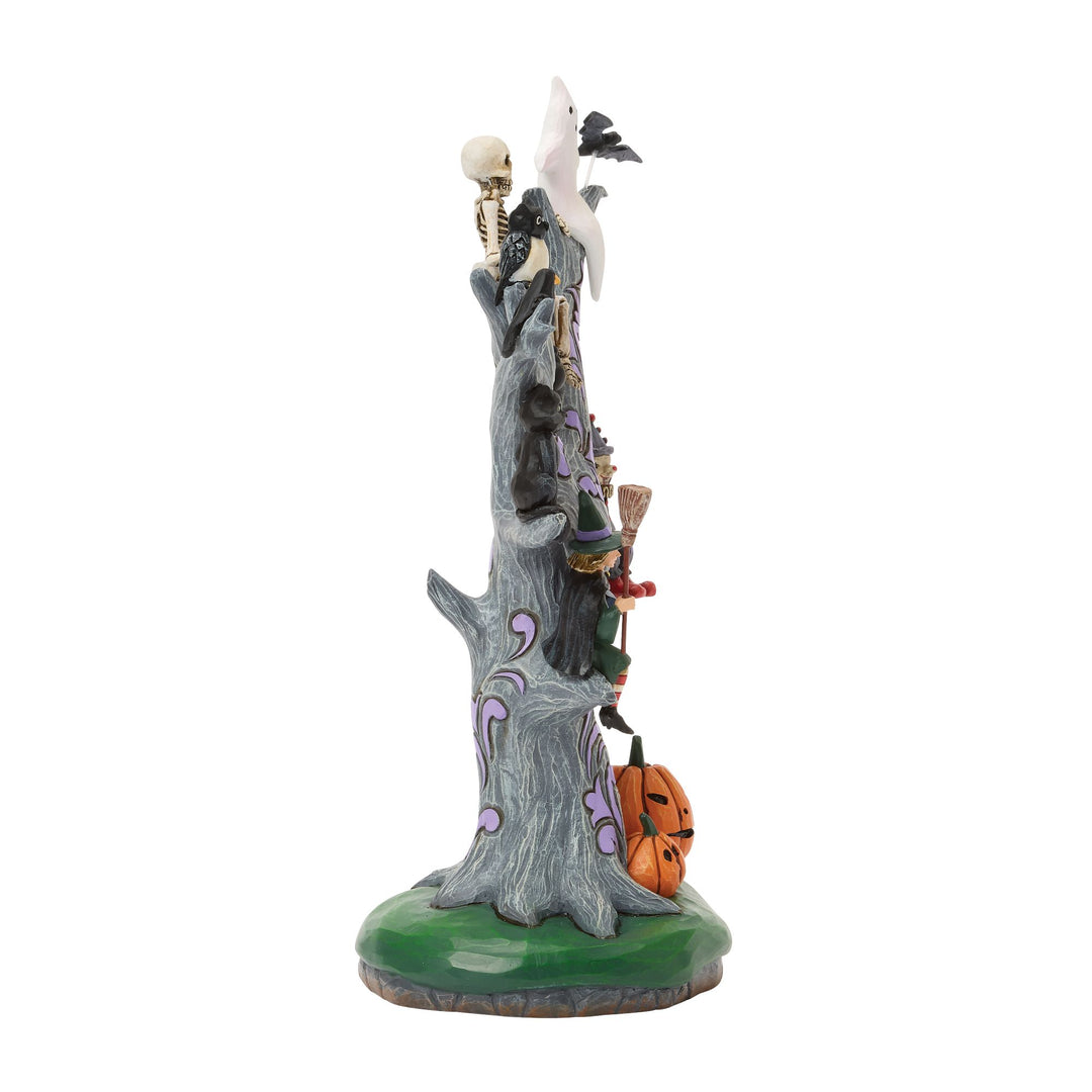 Scary LED Tree Figurine