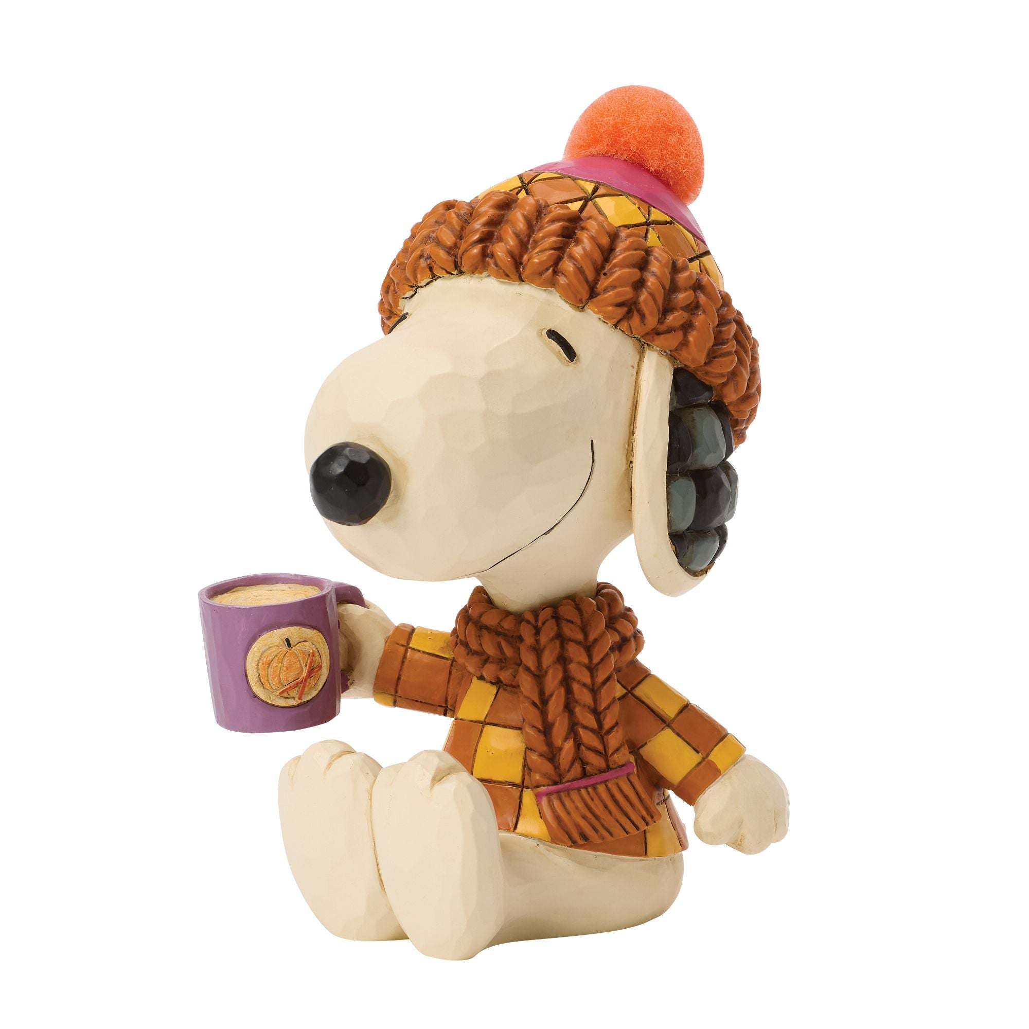 Snoopy Cozy for Fall with Mug – Jim Shore