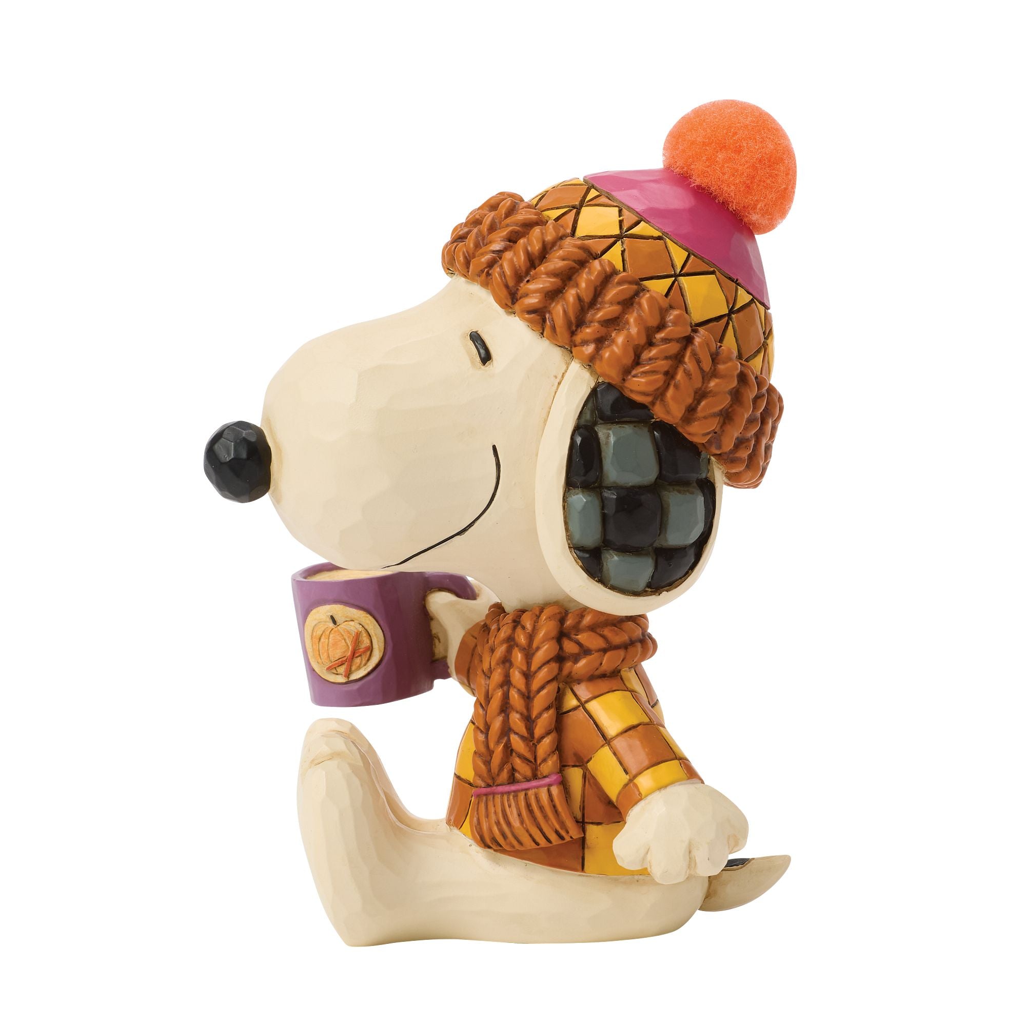 Snoopy Cozy for Fall with Mug – Jim Shore