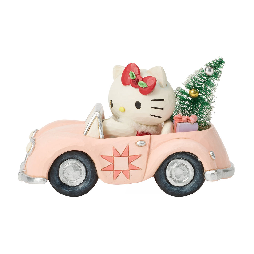 Hello Kitty Christmas Car