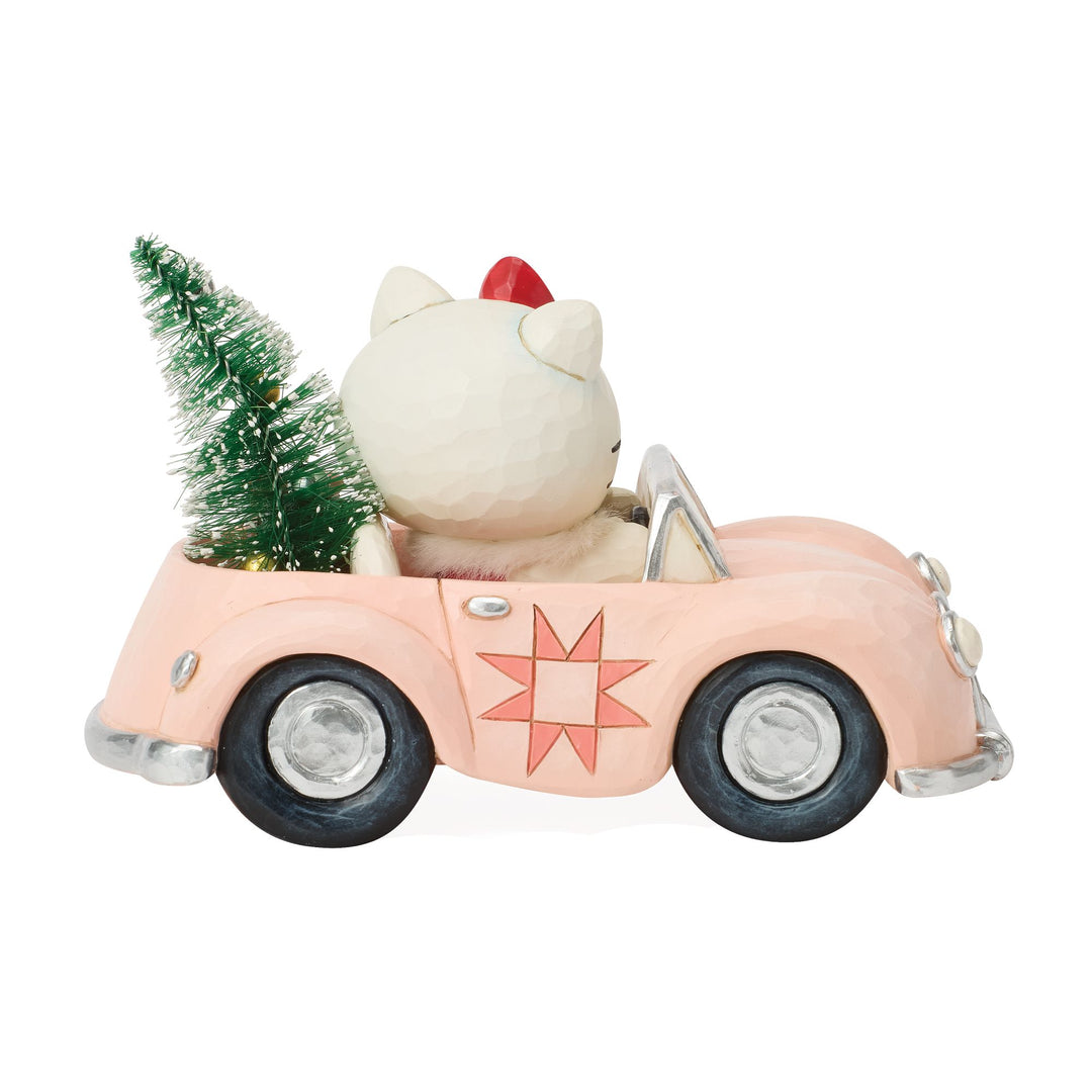 Hello Kitty Christmas Car