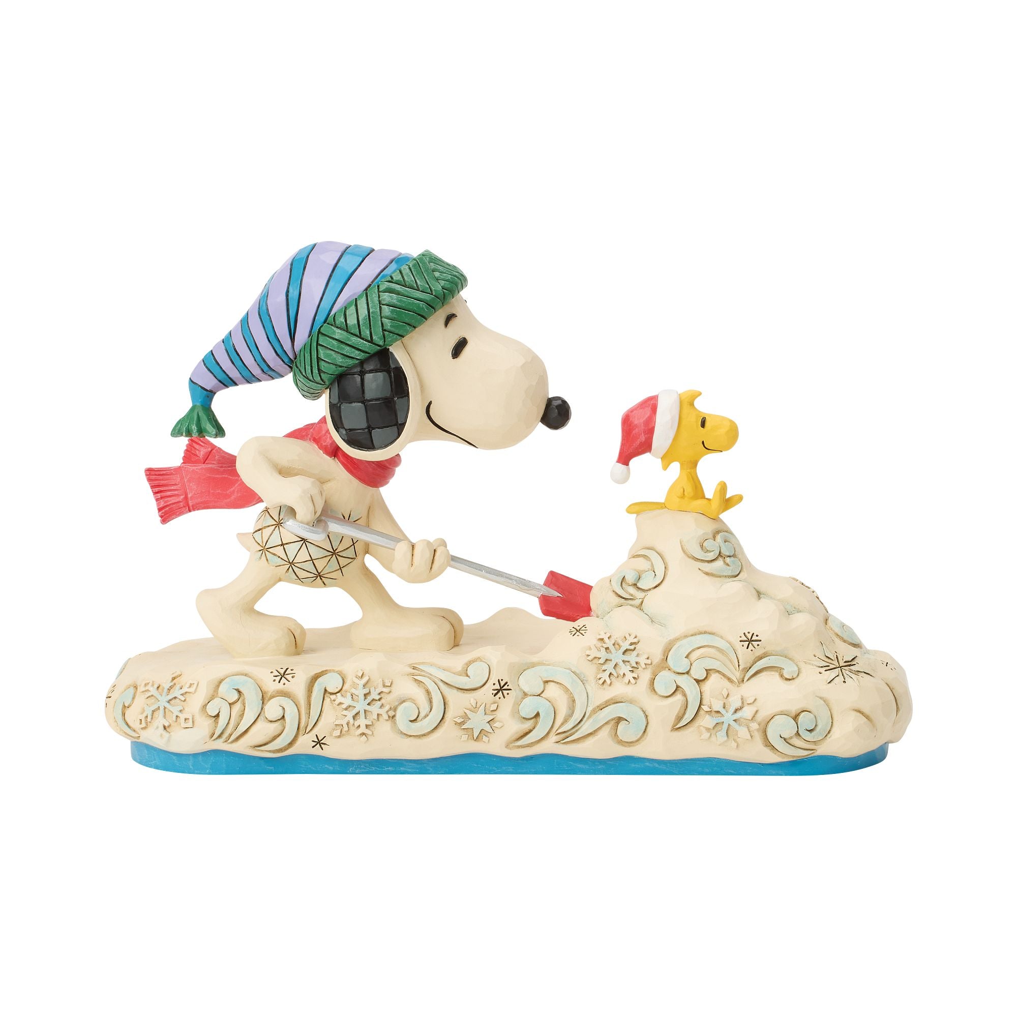 SNOOPY☆６５周年ジムショア☆　GWスーパーセール Snoopy Shoveling Snow – Jim Shore