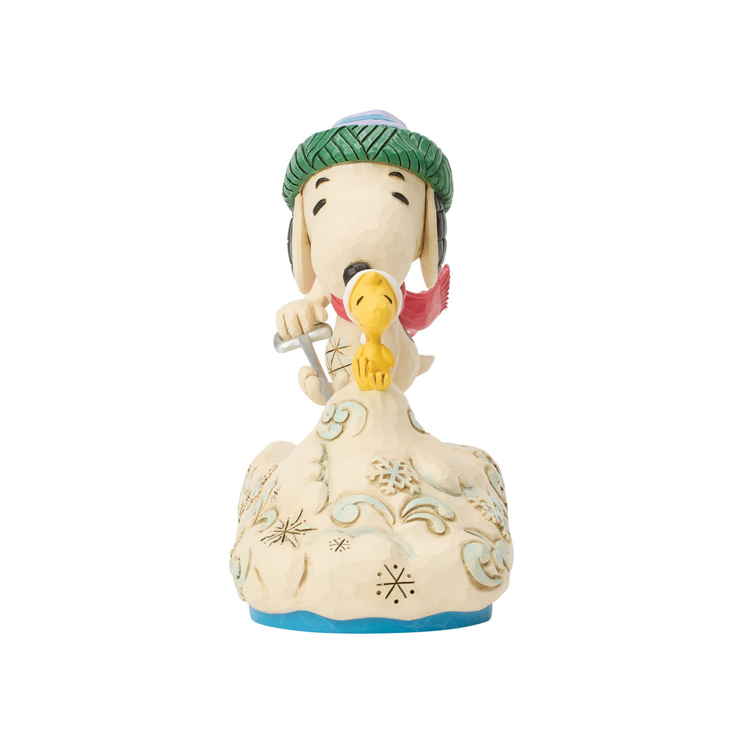 Snoopy Shoveling Snow