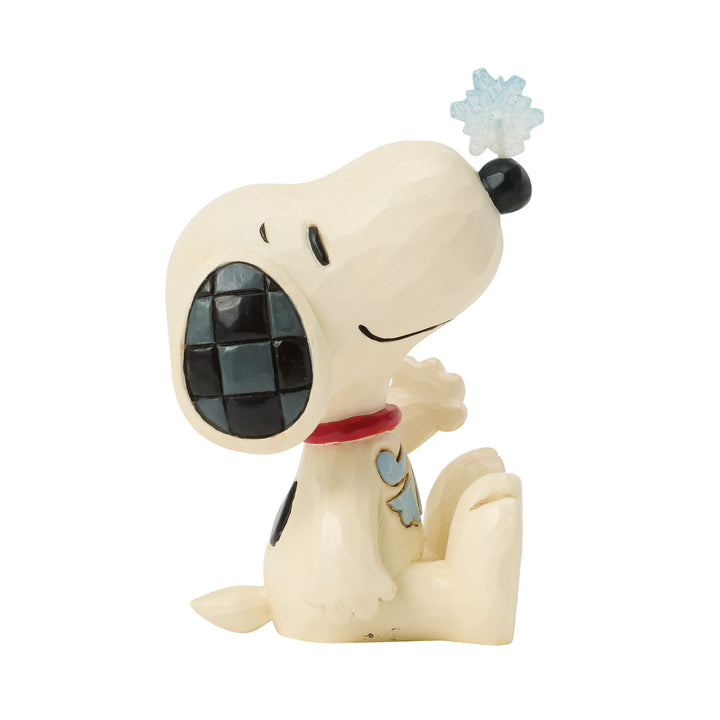 Snoopy Snowflake on Nose Mini