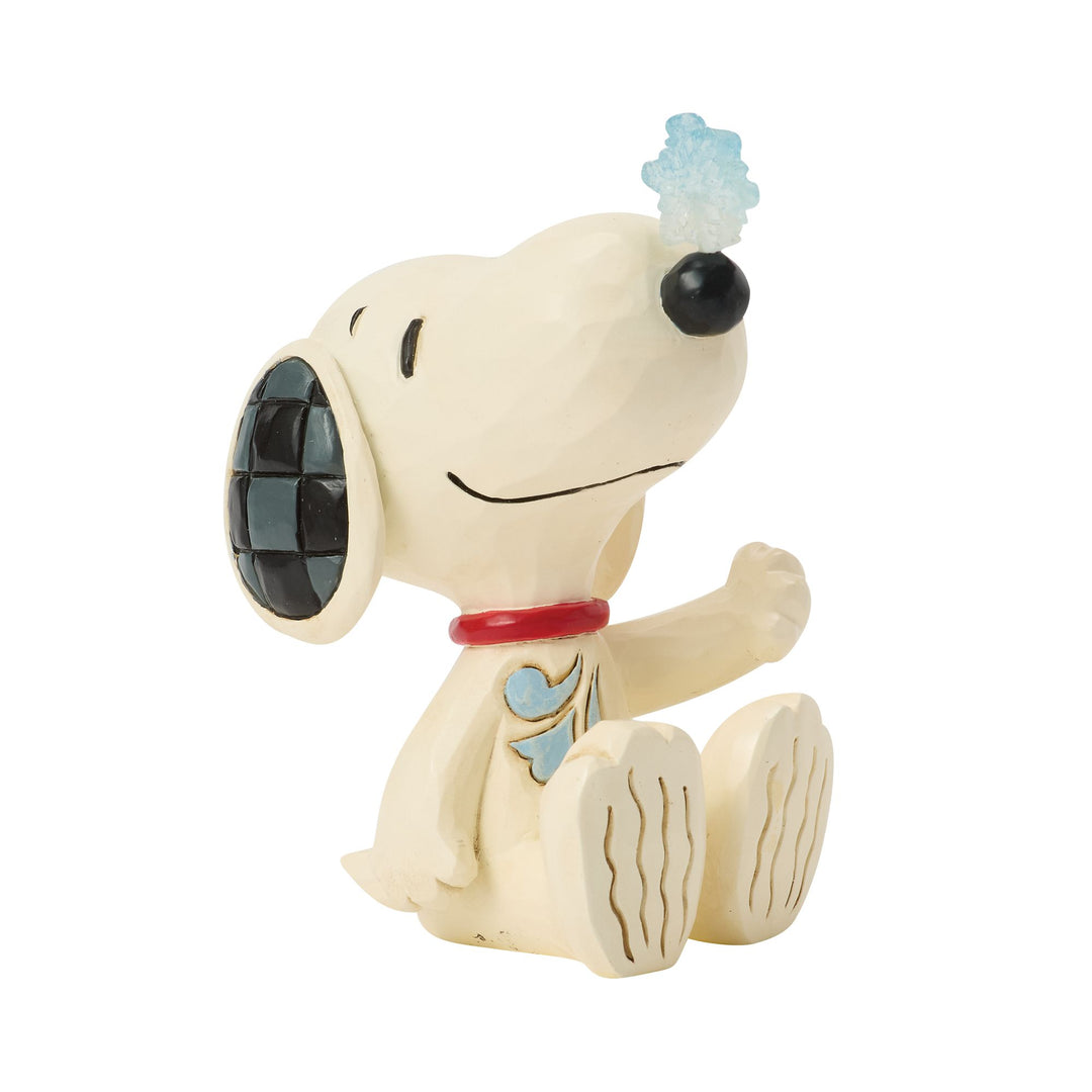 Snoopy Snowflake on Nose Mini