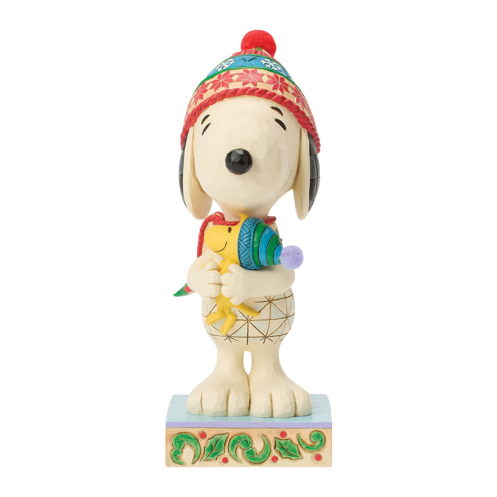 Snoopy Hugging Woodstock – Jim Shore