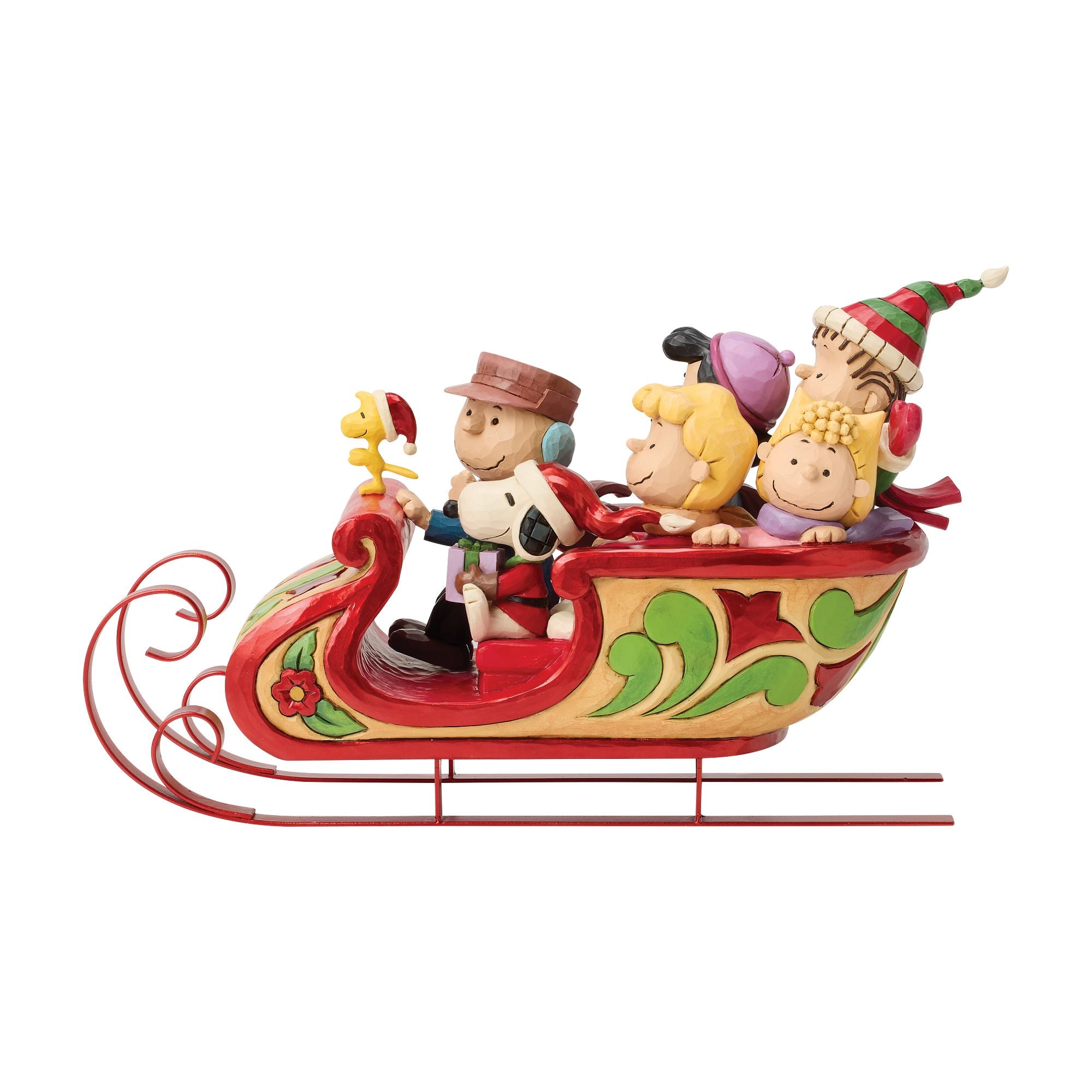 Snoopy and Friends in Sleigh – Jim Shore