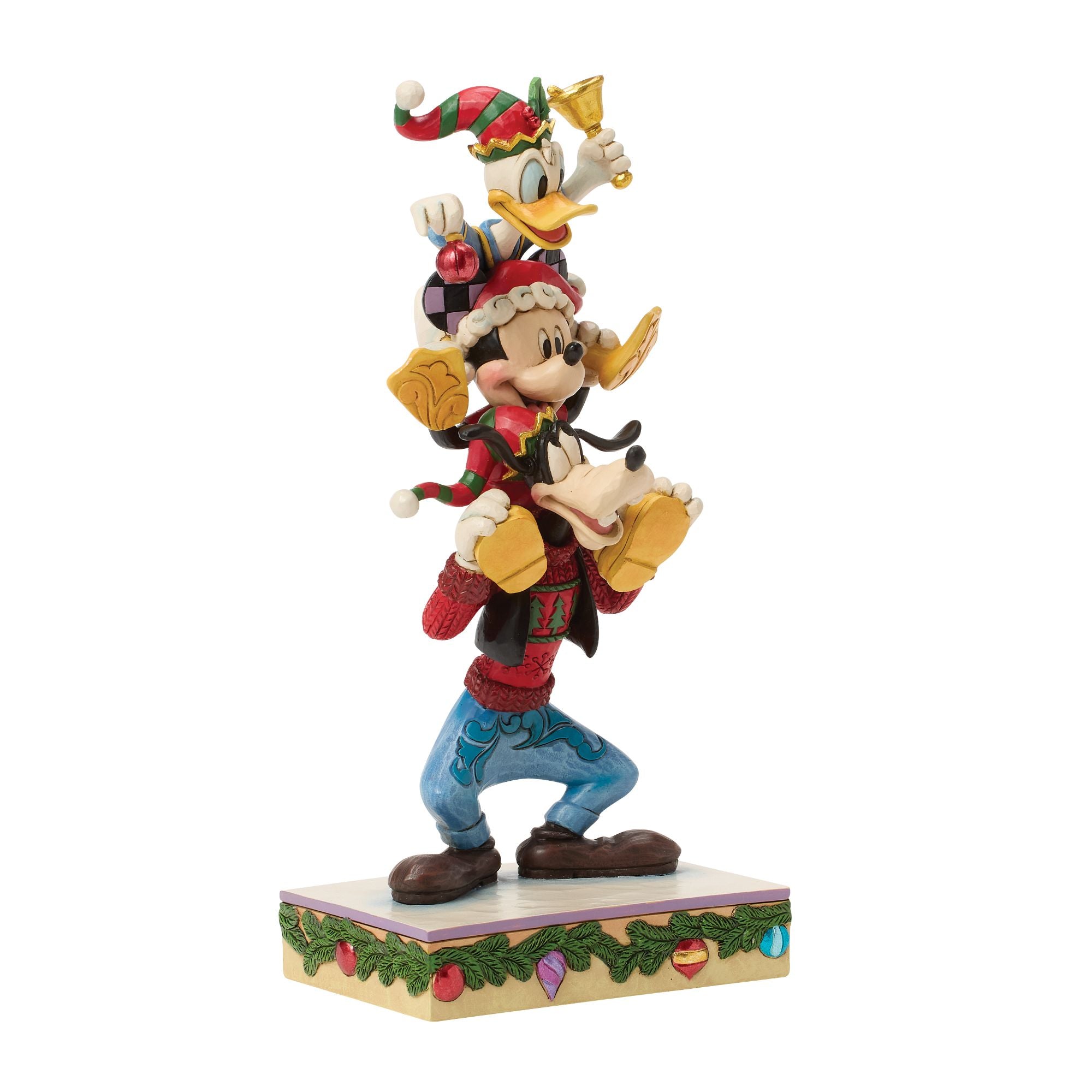 Mickey Donald Goofy Stacked – Jim Shore