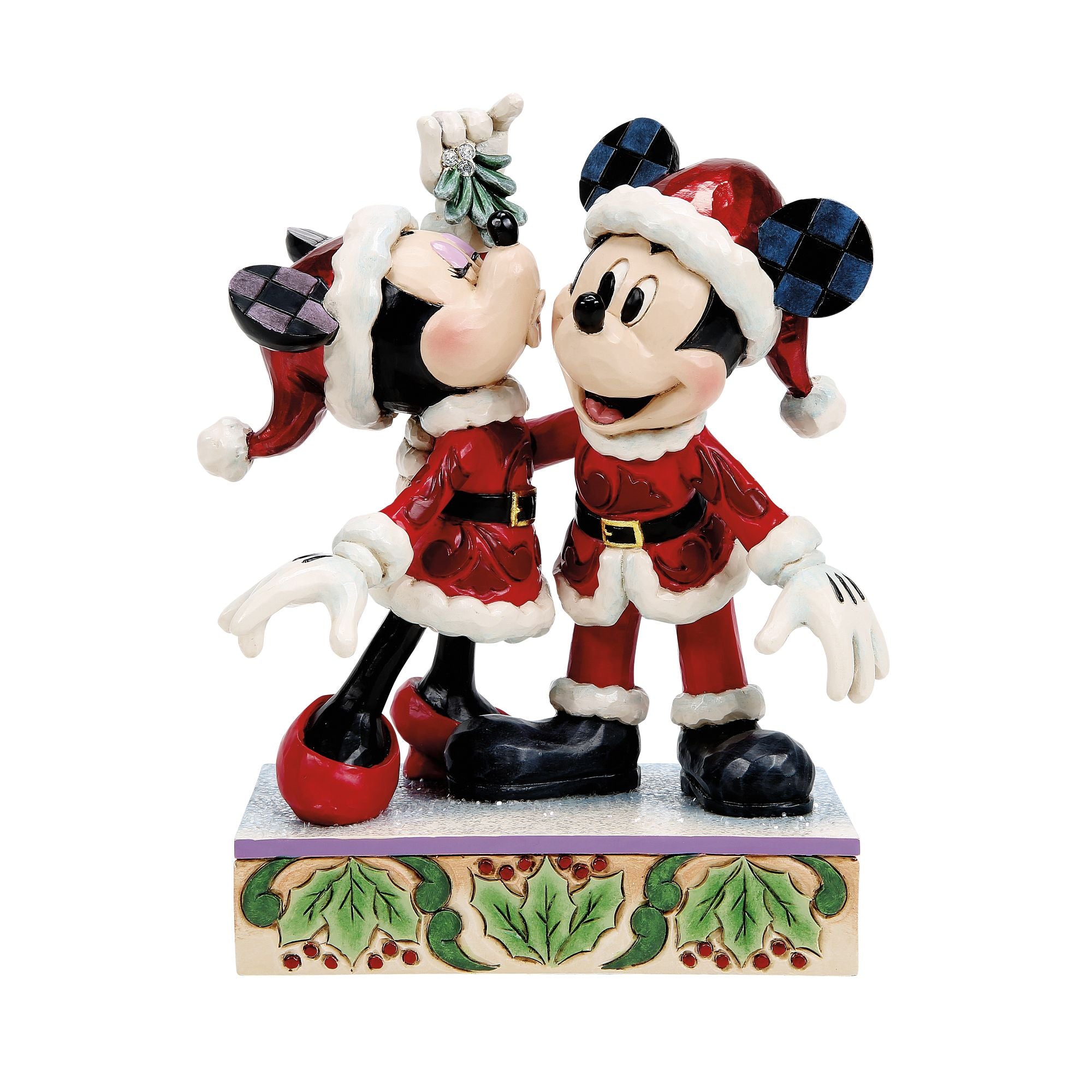 Mickey and Minnie Mistletoe – Jim Shore