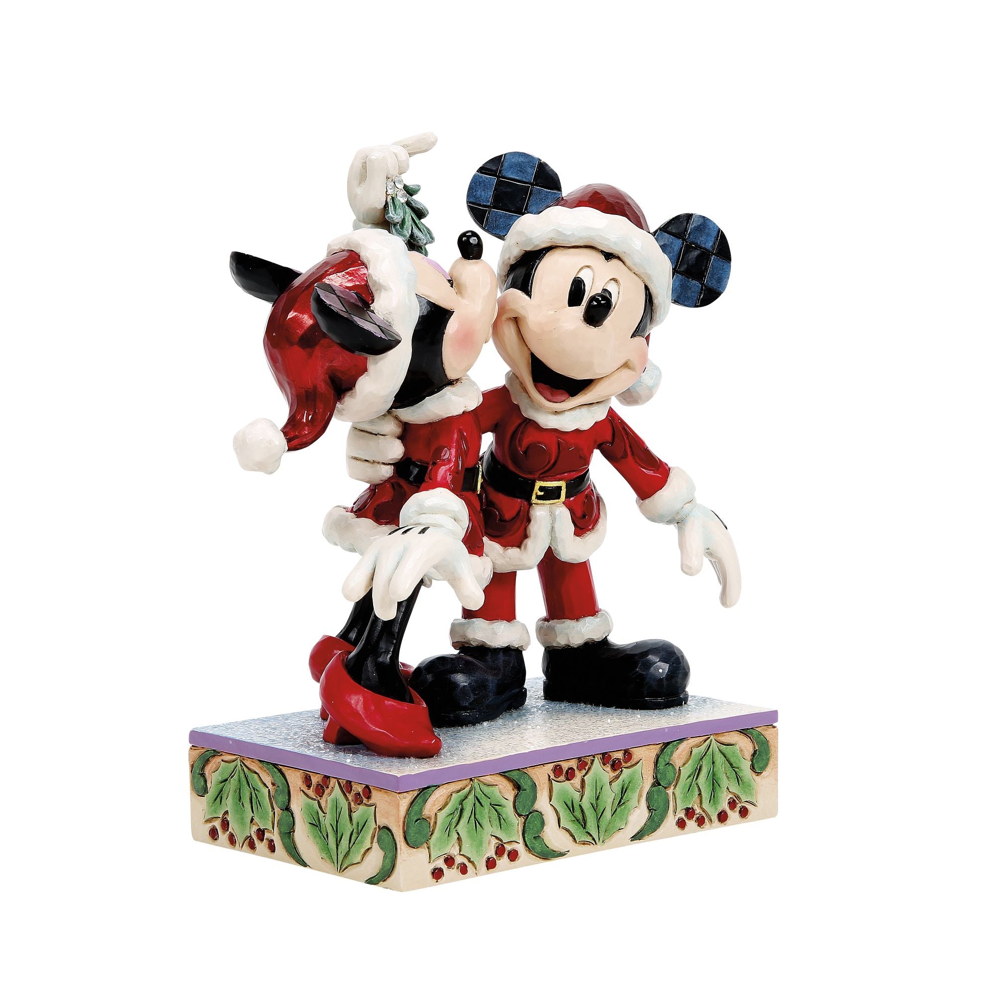 Mickey and Minnie Mistletoe – Jim Shore