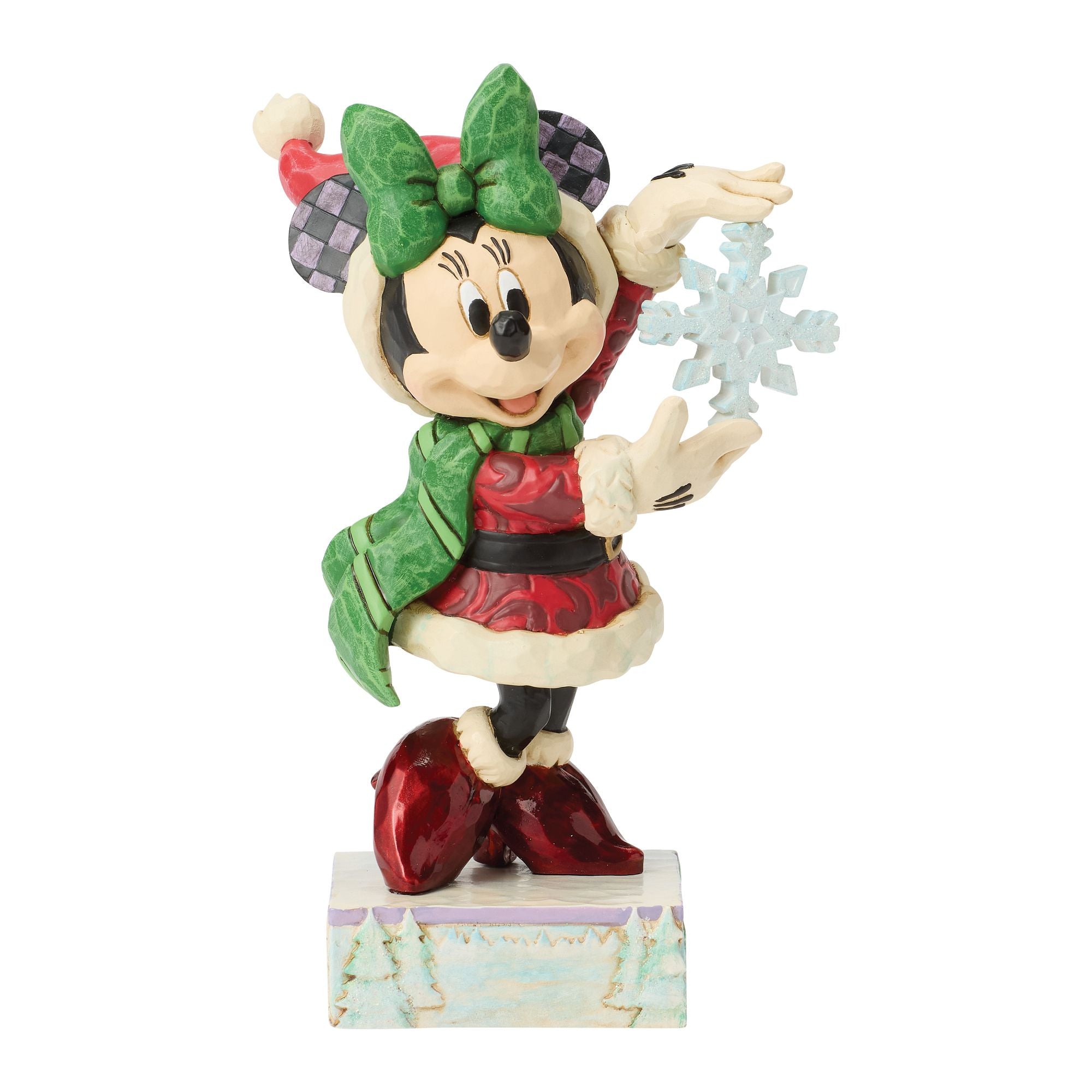 Minnie with Snowflake – Jim Shore
