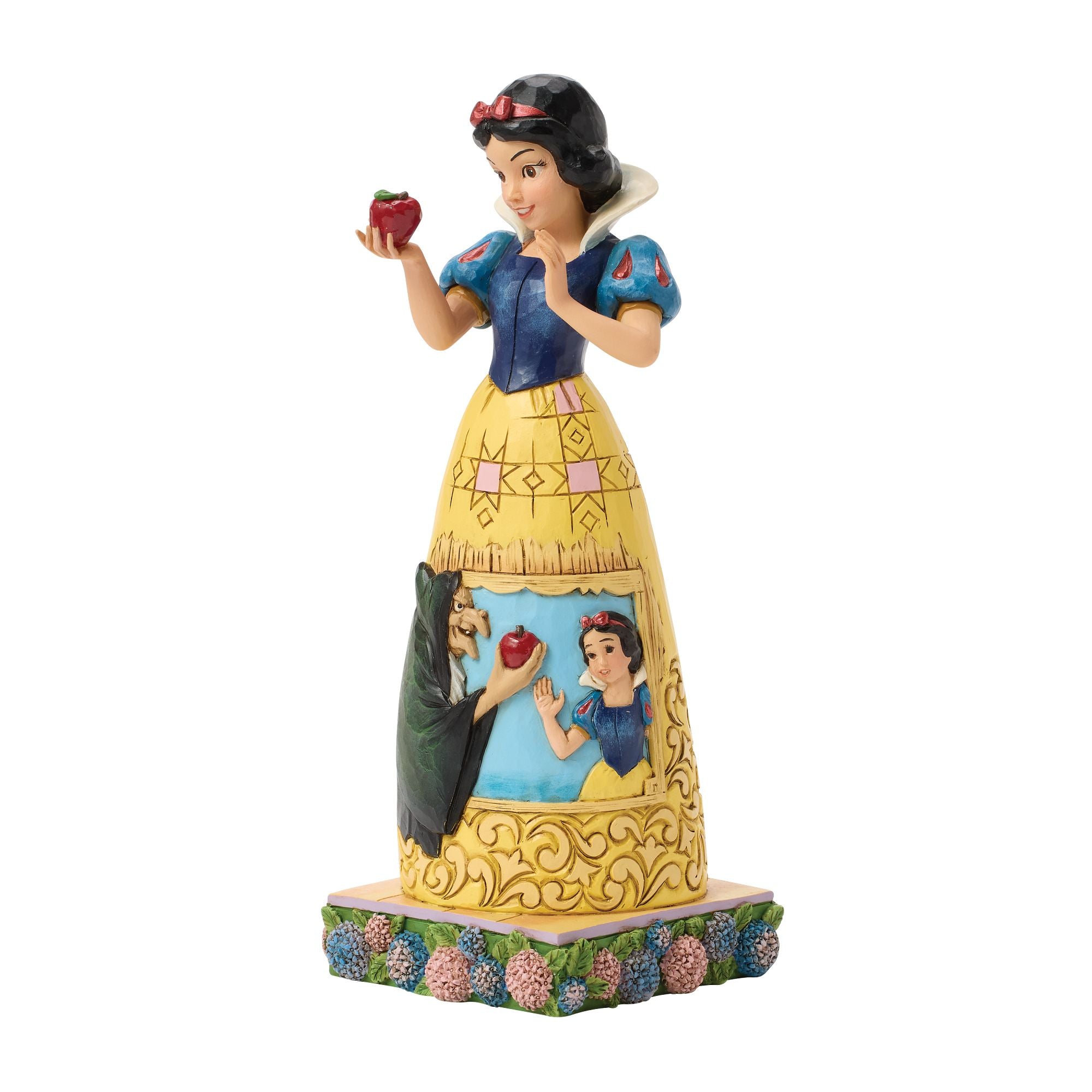 Snow White Apple with Scene – Jim Shore