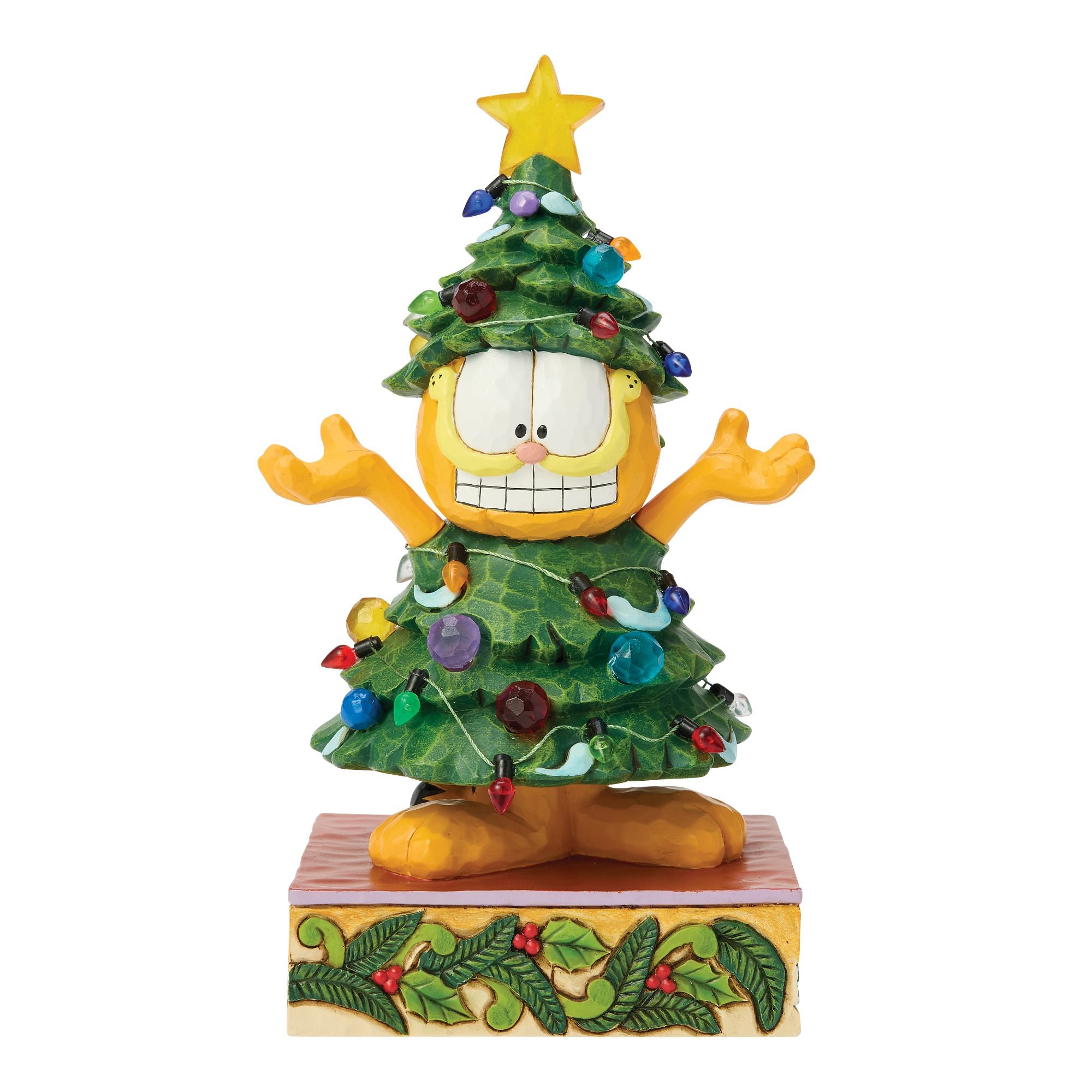 Garfield LED Dressed Christmas – Jim Shore