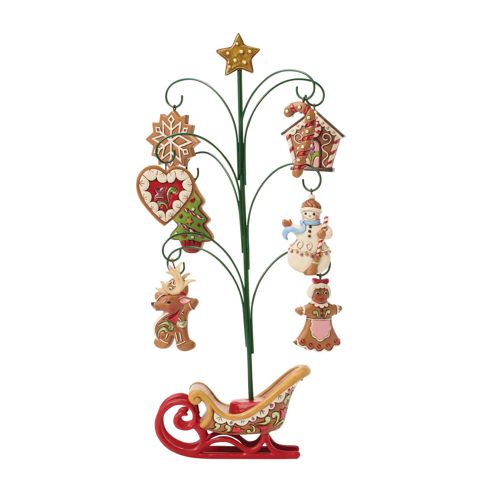 Gingerbread Tree w/ Cookie Orn – Jim Shore