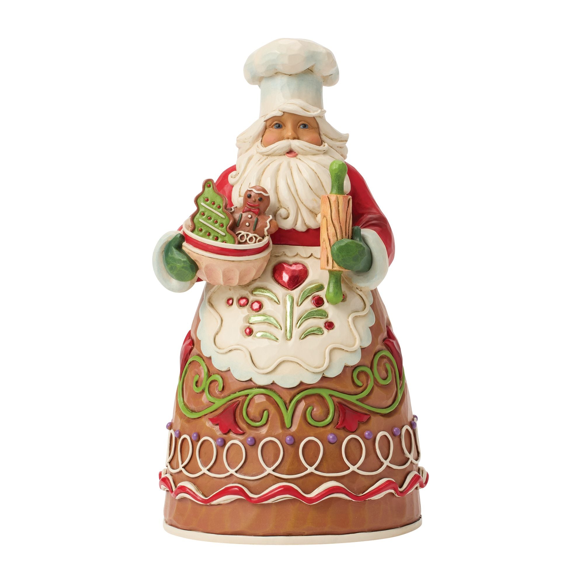 Gingerbread Pastry Chef Santa – Jim Shore
