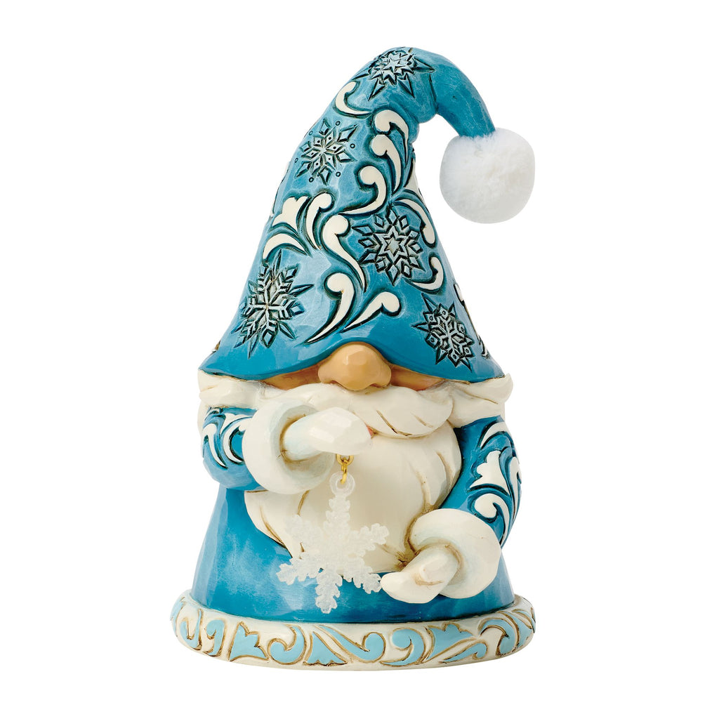 Gnome Holding Snowflake Fig – Jim Shore