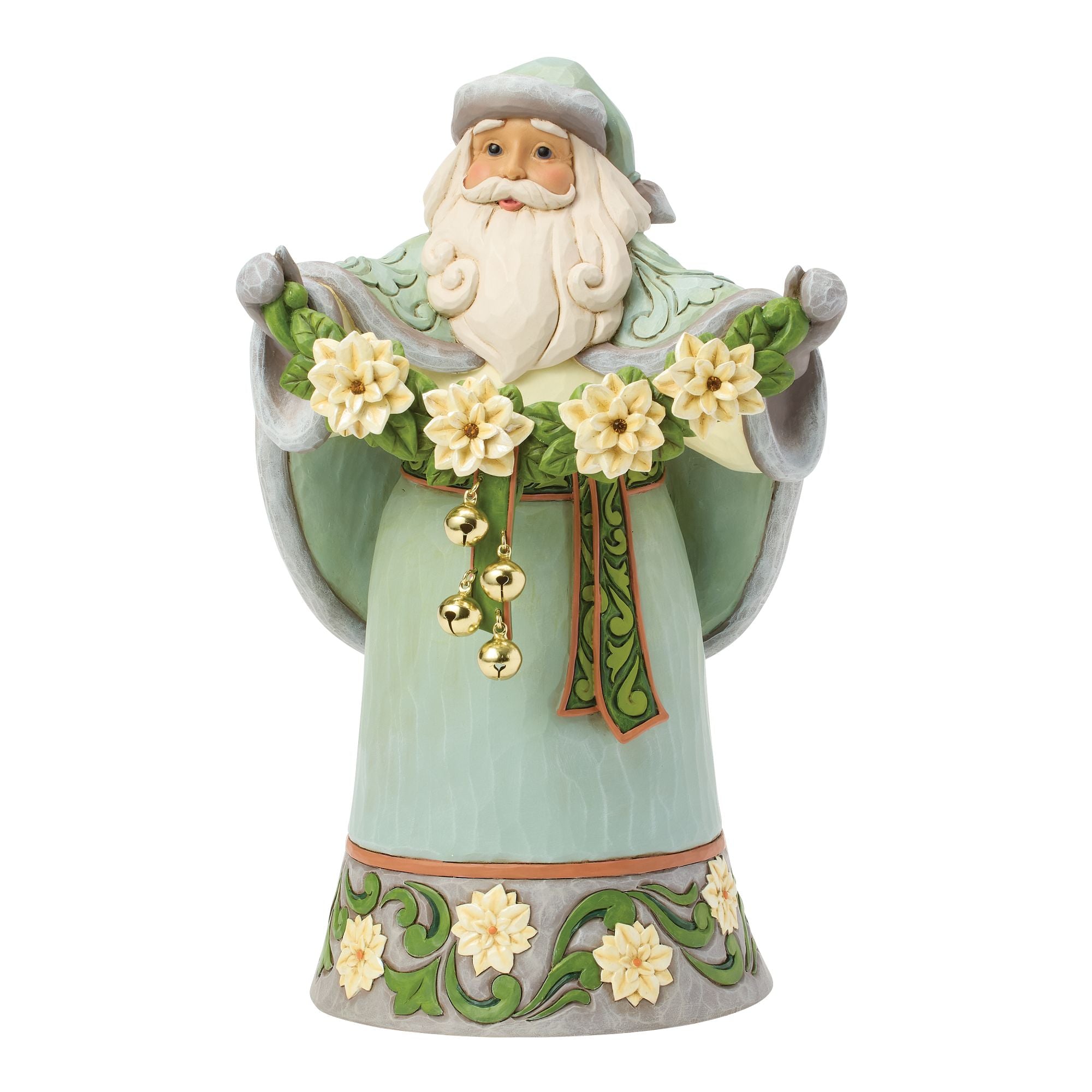 Opal & Moss Santa White – Jim Shore