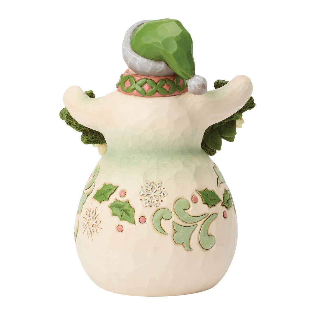 Opal & Moss Snowman Poinsettia