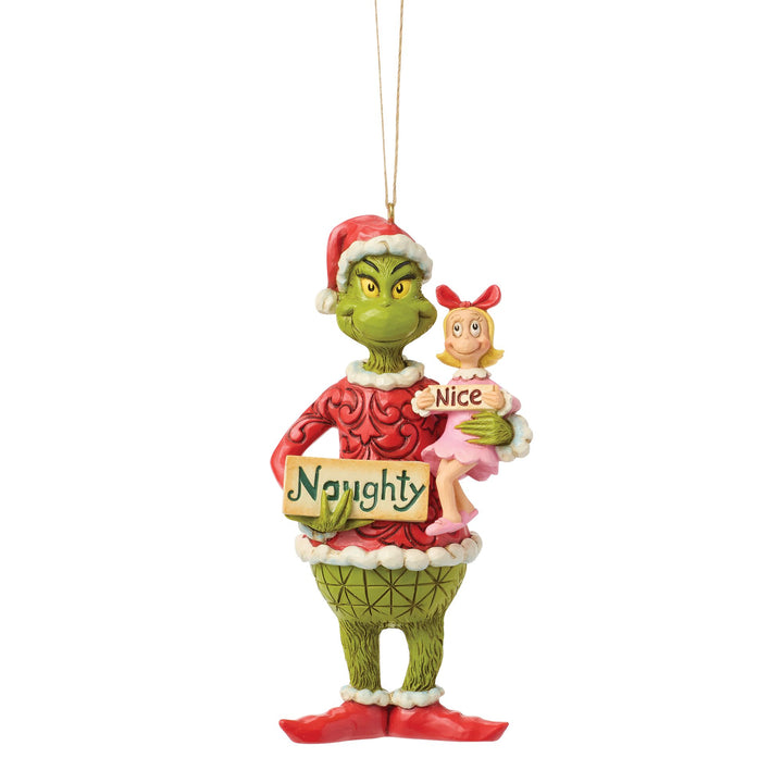 Grinch and Cindy Lou with Sign