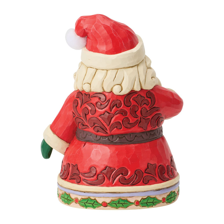 Santa Drinking Hot Cocoa Fig