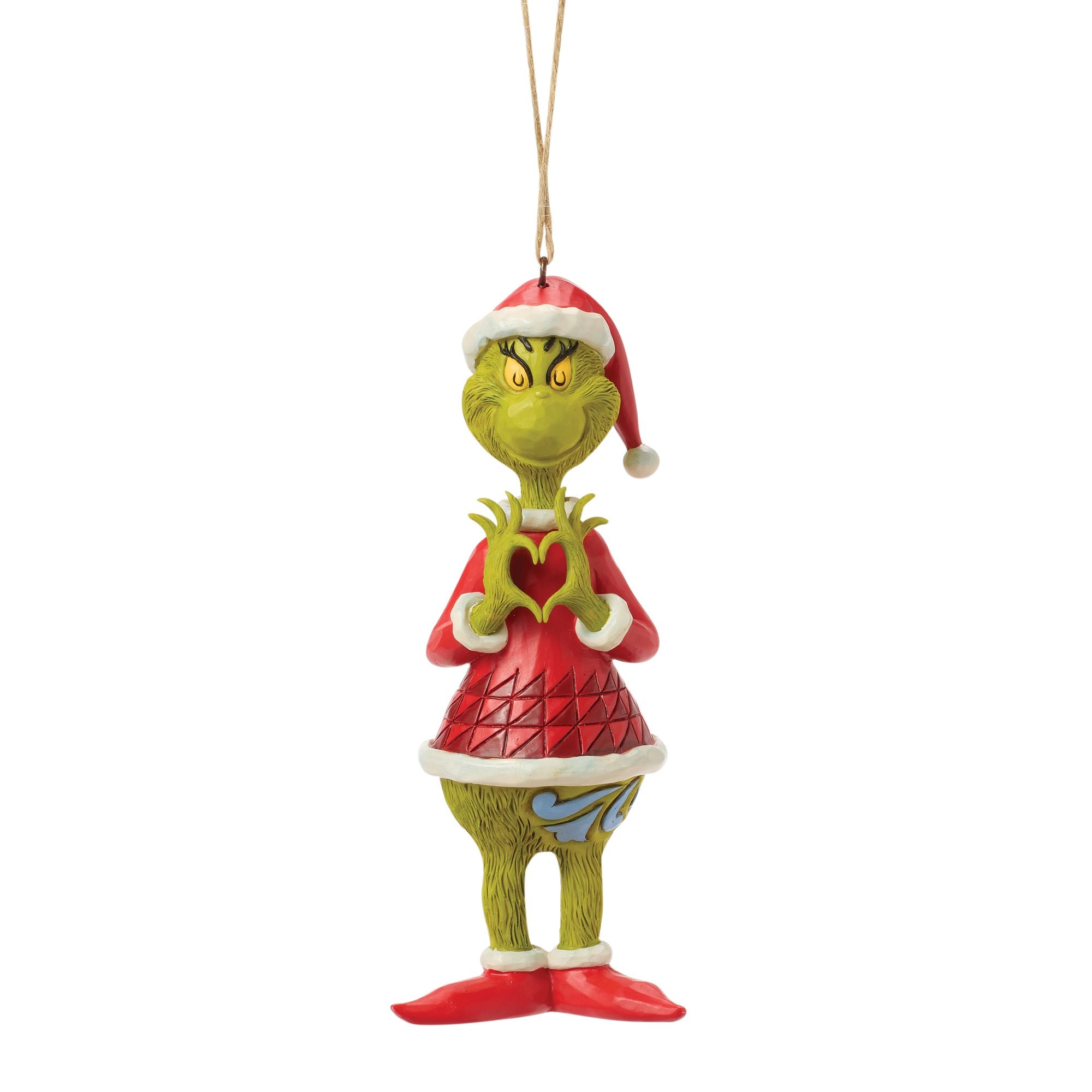 Grinch with Heart Hands – Jim Shore