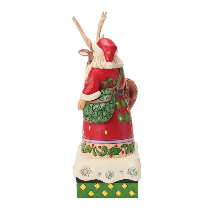 Santa Reindeer John Deere