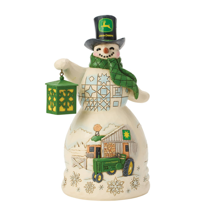 Snowman John Deere Top Hat