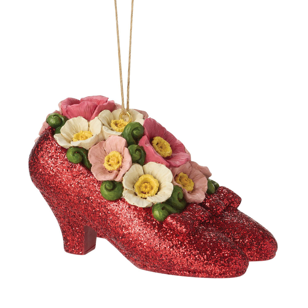 Ruby Slippers with Poppies H/O