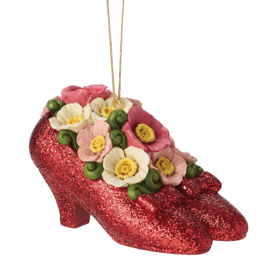 Ruby Slippers with Poppies H/O