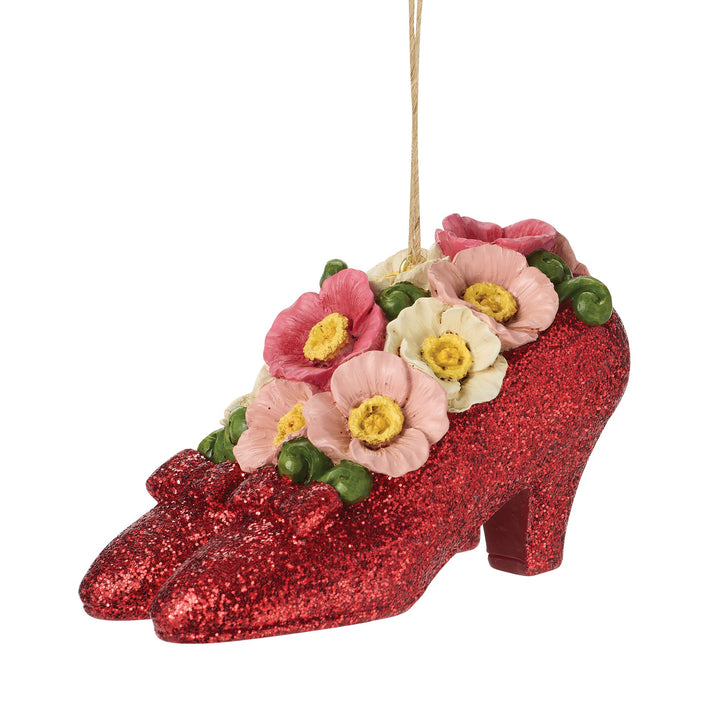 Ruby Slippers with Poppies H/O