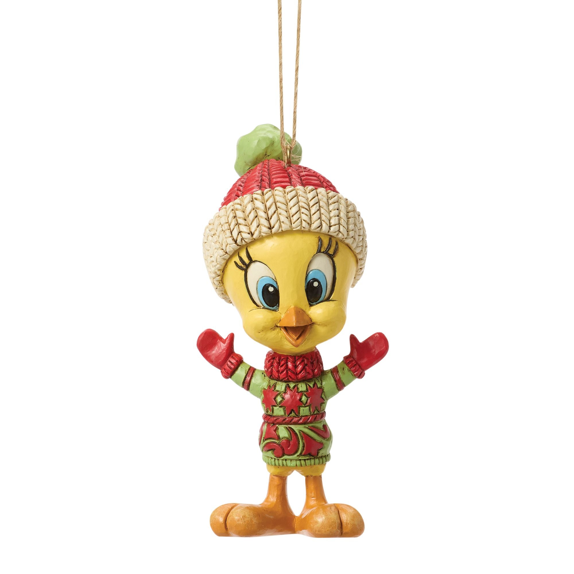 稀少レア Tweety アジャスター付きマスコット Tweety H/O – Jim Shore