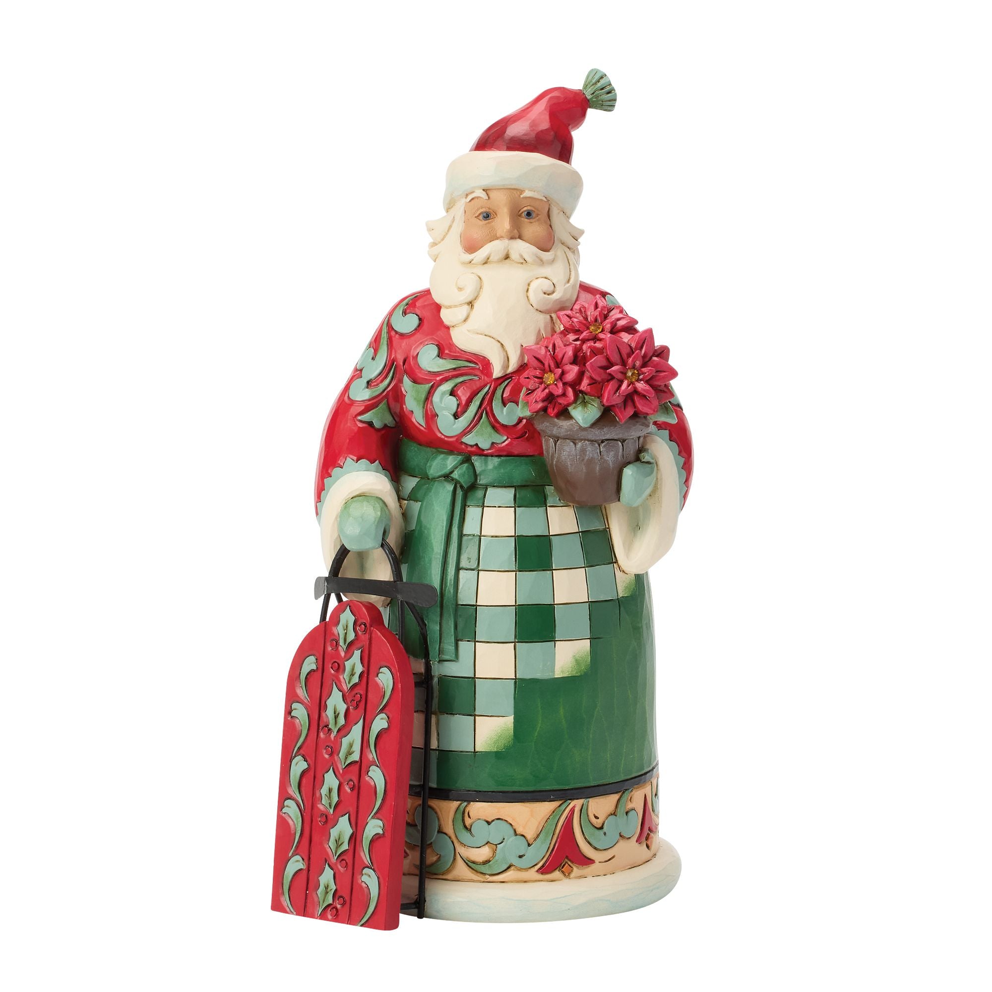 Highland Glen Santa Sled Fig – Jim Shore