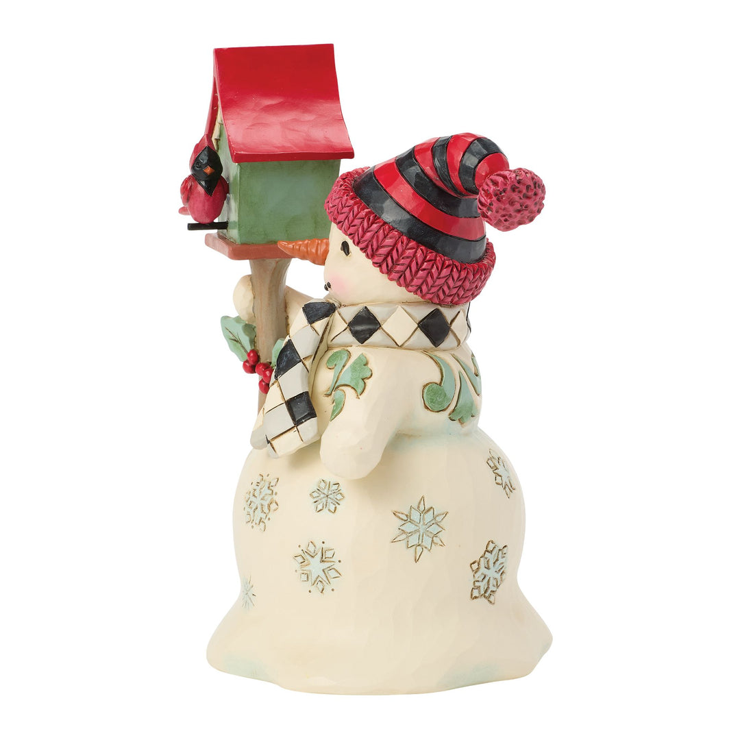 Highland Glen Snowman Birdhous