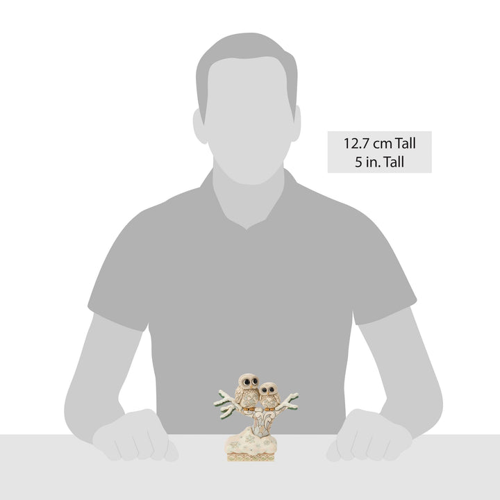 Wdlnd Owls on a Tree Figurine