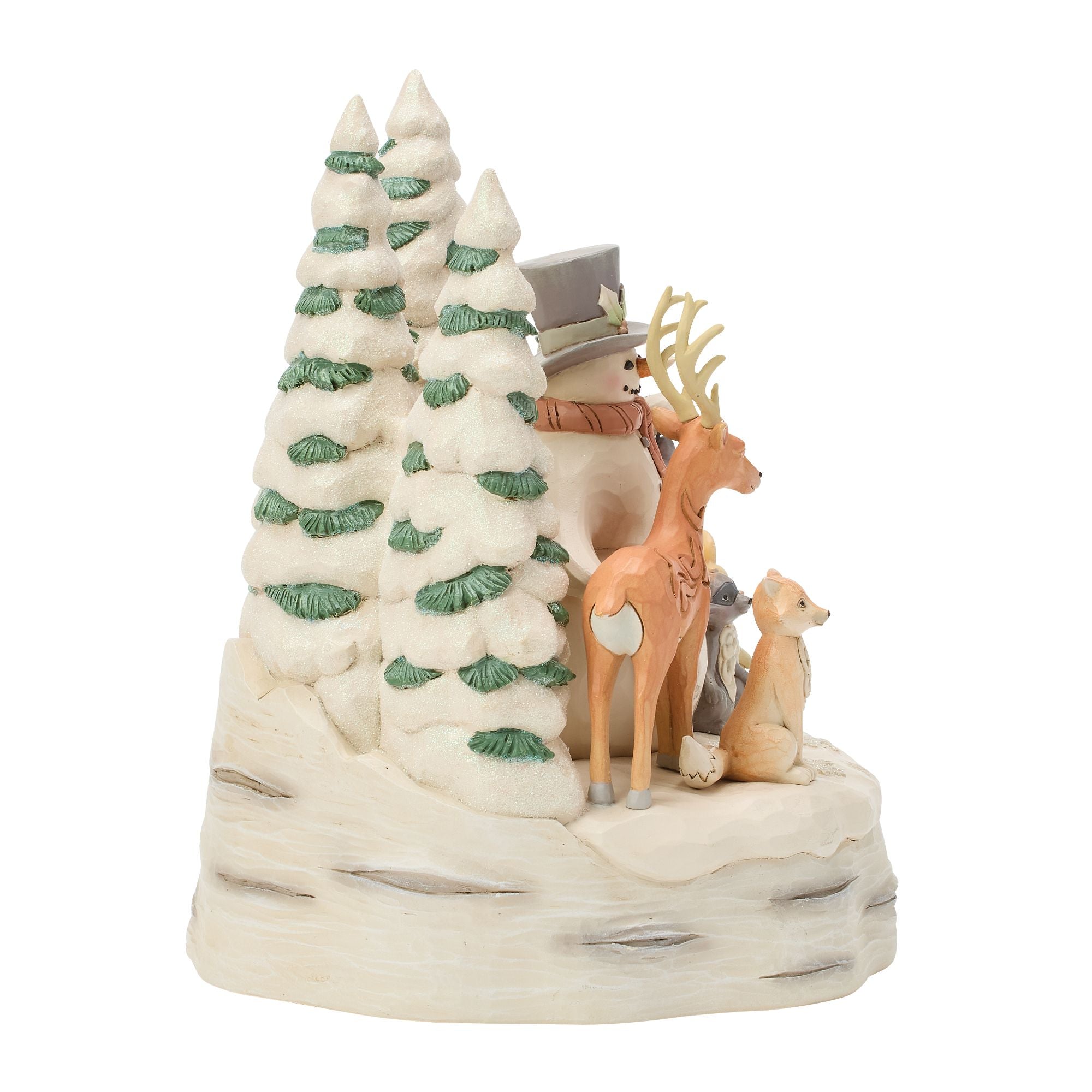 Wdlnd Snowman with Forest Fig – Jim Shore