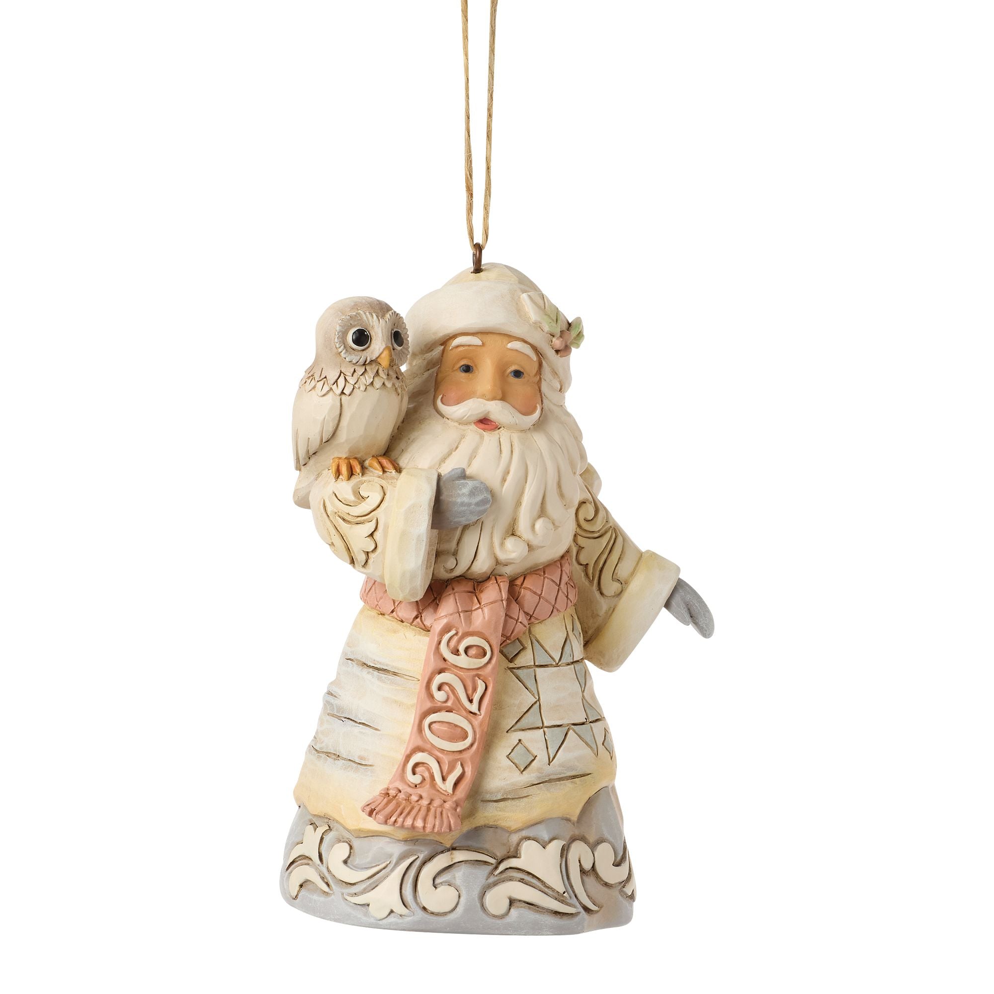 Wdlnd Date 2026 Santa Ornament – Jim Shore
