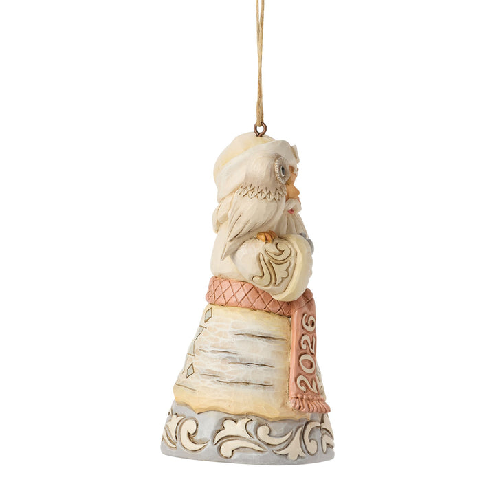 Wdlnd Date 2026 Santa Ornament