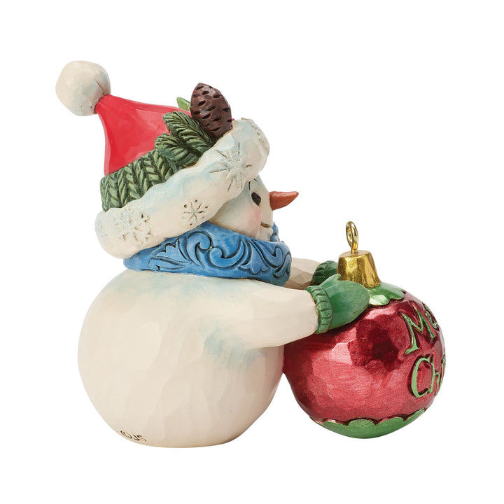 Snowman Ball Ornament Mini