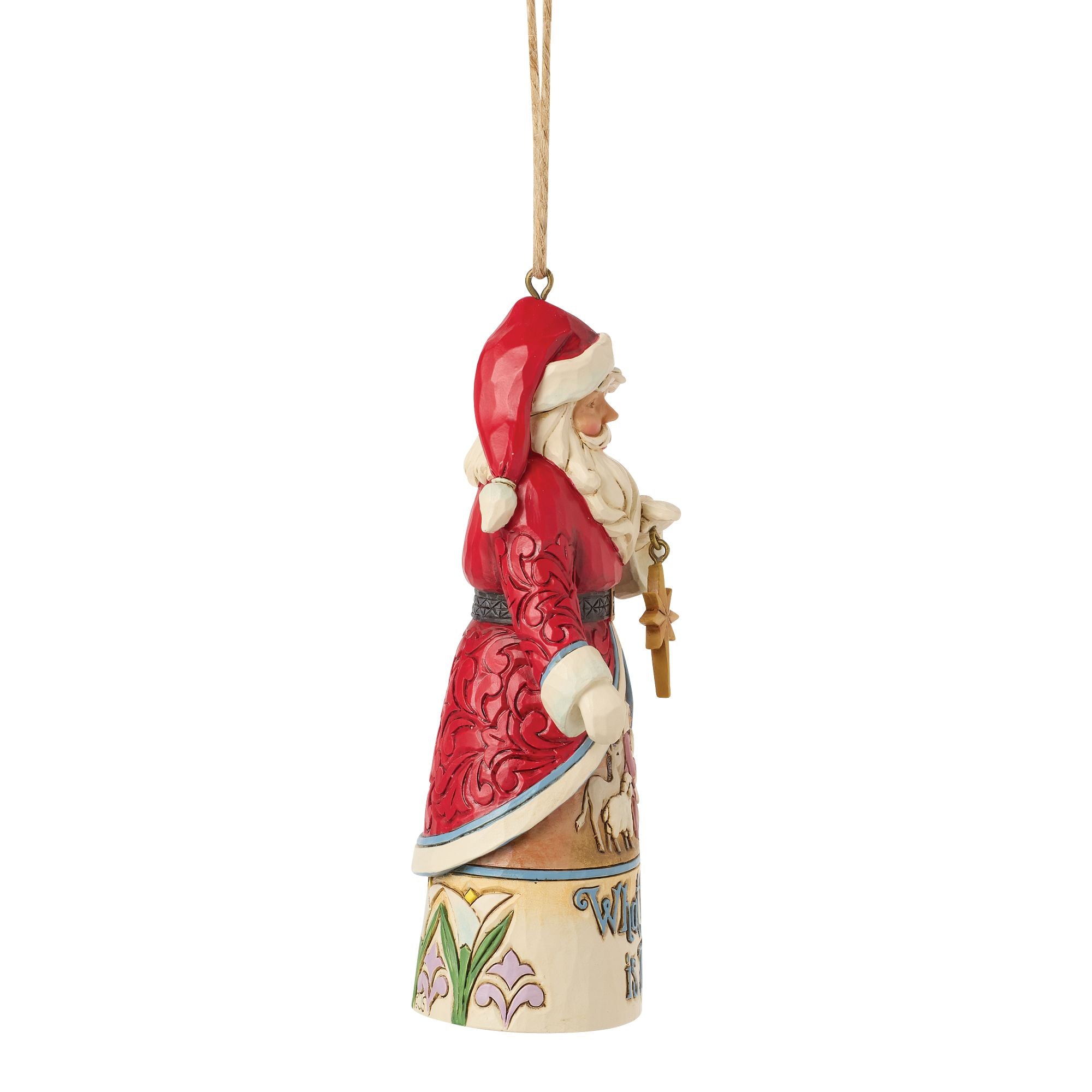 Santa What Child Is This Orn – Jim Shore