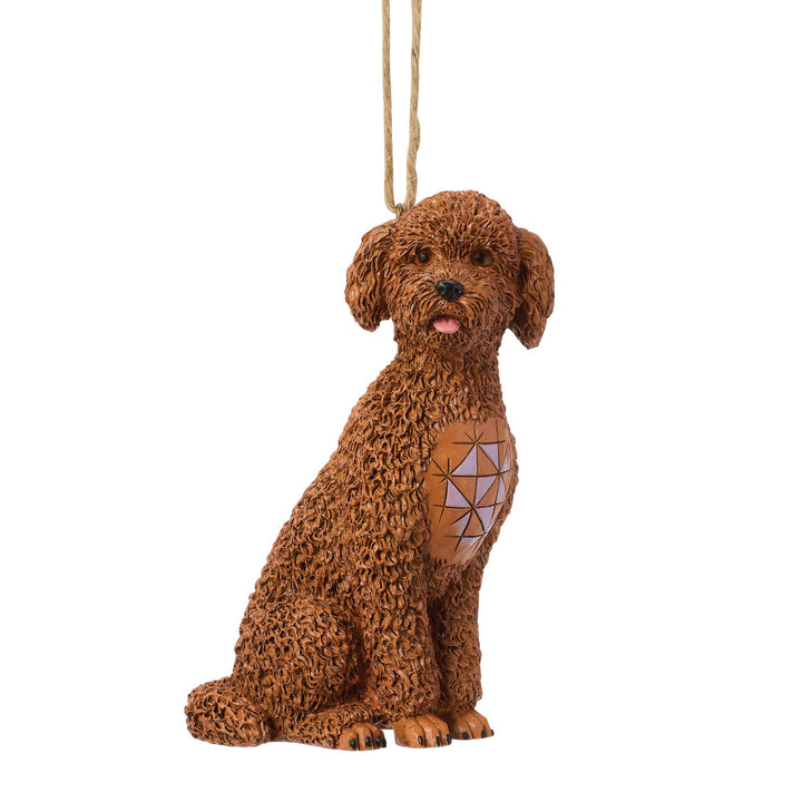 Golden Doodle Dog Ornament