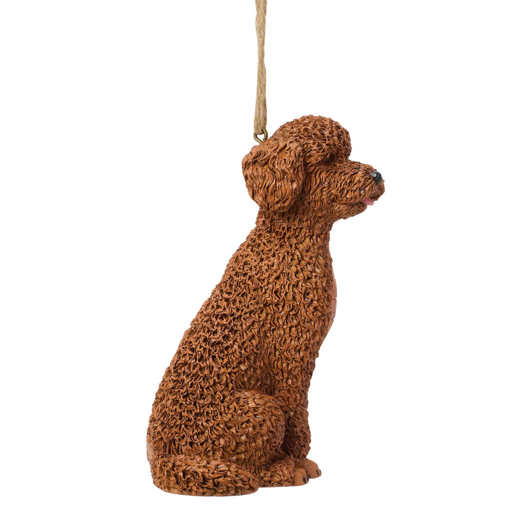 Golden Doodle Dog Ornament