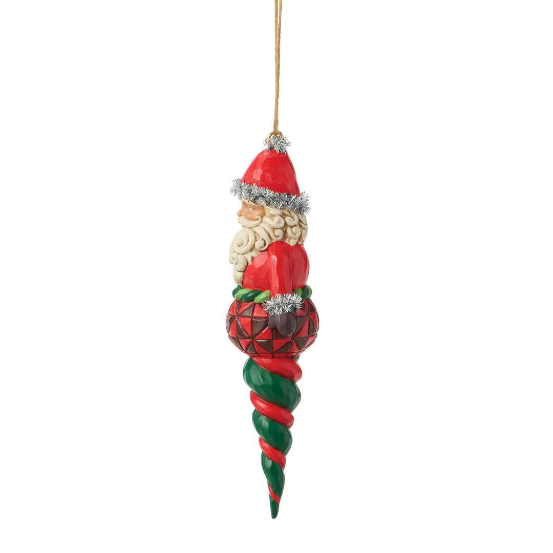 Santa Finial Shape Ornament