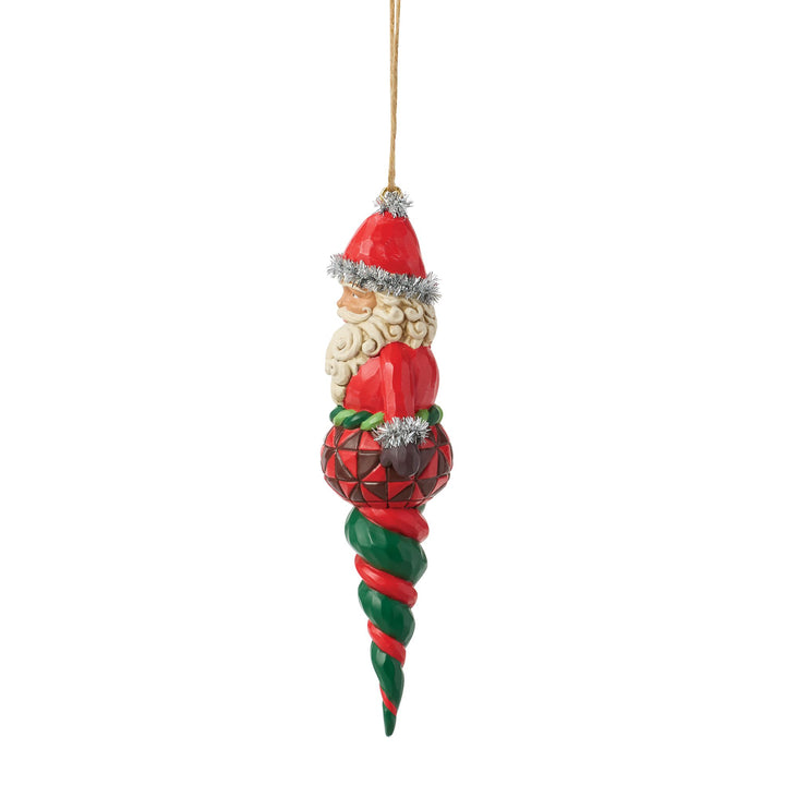 Santa Finial Shape Ornament