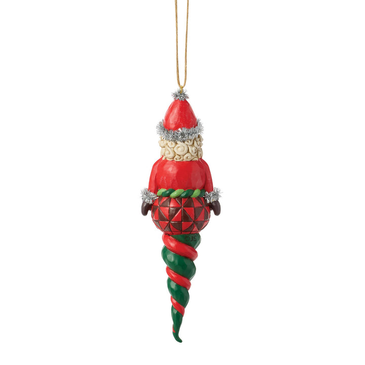 Santa Finial Shape Ornament