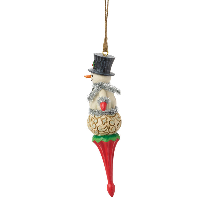 Snowman Finial Ornament